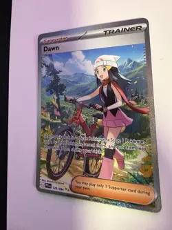 Dawn 129/094 Pokemon Me02: Phantasmal Flames SPECIAL ILLUSTRATION RARE NM 😍 - Image 2