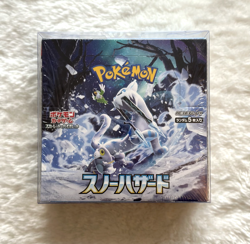 Japanese Pokemon Booster Box Snow Hazard sv2P Brand New & Factory Sealed w/ case - Image 1