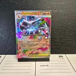 Mega Charizard X ex 013/094 Phantasmal Flames Double Rare Pokemon NM Holo - Image 1