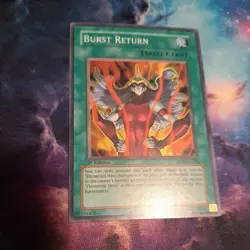 YUGIOH BURST RETURN DP1-EN022 1ST SUPER NM - Image 1