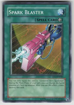 Spark Blaster DP1-EN020 Duelist Pack 1: Jaden Yuki Yu-Gi-Oh Unlimited NM - Image 1