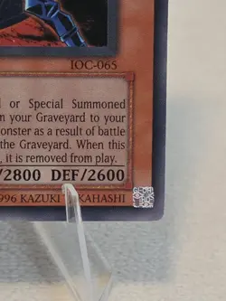 Yugioh Dark Magician of Chaos IOC-065 Ultra Rare Invasion of Chaos Unlimited - Image 5