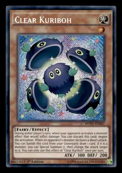 Clear Kuriboh MVP1-ENS47 The Dark Side of Dimensions Secret Edition Yu-Gi-Oh NM - Image 1