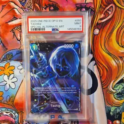 Bandai One Piece OP12 Tashigi SP Rare Special Alternate Art Foil PSA 9 OP06-050 - Image 1