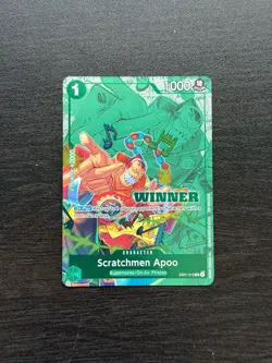 Scratchmen Apoo Winner Pack 2025 Vol. 2 EB01-015 One Piece NM - Image 1