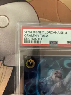 PSA 9 Enchanted Gramma Tala Spirit of the Ocean Into The Inklands Disney Lorcana - Image 2