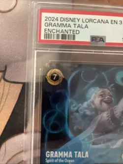 PSA 9 Enchanted Gramma Tala Spirit of the Ocean Into The Inklands Disney Lorcana - Image 4