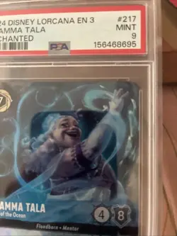 PSA 9 Enchanted Gramma Tala Spirit of the Ocean Into The Inklands Disney Lorcana - Image 5