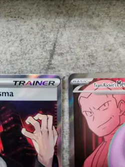 Pokemon Destined Rivals Full Arts Mewtwo And Giovanni Lot Of 2 NM - Image 5