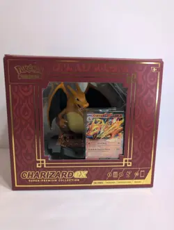 Pokemon TCG Charizard ex Super Premium Collection Box Sealed New - Image 1