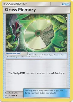Pokemon - Grass Memory - 143/181 - Team Up - NM/M - Image 1