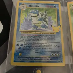 25th Anniversary CHARIZARD VENUSAUR BLASTOISE Celebration Set Holo Pokemon - LP - Image 2