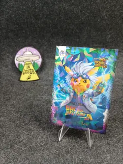 Back To The Future 2 Pikachu 164 Holo Card Pokemon Pikachu Cosplay! Series 1 - Image 1
