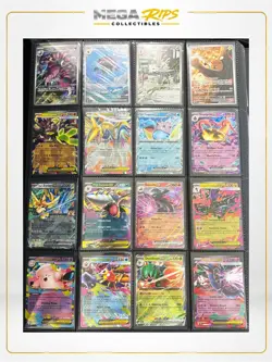 Mega Rips Curated Pokemon Binder Collection 1024 Cards 16 Hits ex Full Art - Image 2