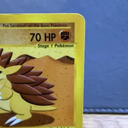 Sandslash 93/144 - Skyridge Non Holo - Pokemon TCG E Reader Series Card English - Image 4