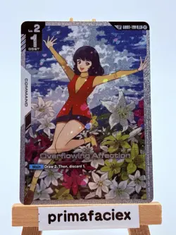 Gundam Card - Overflowing Affection - GD01-118 U+ - Image 1