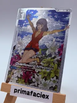Gundam Card - Overflowing Affection - GD01-118 U+ - Image 3