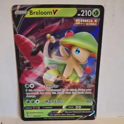 Breloom V 006/264 Fusion Strike NM Ultra Rare Pokemon Card - Image 1