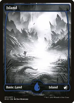 Island-Innistrad: Midnight Hunt-Showcase-Regular-271-NM - Image 1