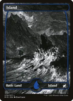 Island-Innistrad: Midnight Hunt-Showcase-Regular-270-NM - Image 1