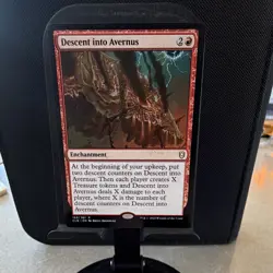 Wizards of the Coast MTG Descent into Avernus CLB Rare 169/361 Enchantment - Image 1