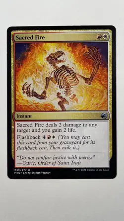 MTG Innistrad Midnight Sacred Fire 239/277 Magic the Gathering - Image 1