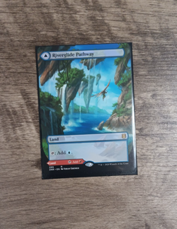 Riverglide Pathway Lavaglide Pathway (Borderless) X1 ZNR MTG Zendikar Rising - Image 1