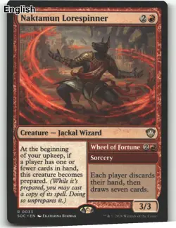 Naktamun Lorespinner [SOC - 33] Commander: Secrets of Strixhaven - Image 2