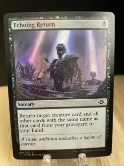 MTG Echoing Return Modern Horizons 2 FOIL #083/303 Common MH2 NM/M - Image 1