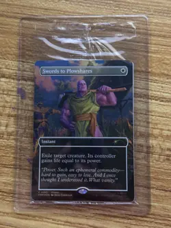 Magic the Gathering PSA May Promo -Swords to Plowshares- Thanos P0001 Sealed - Image 1
