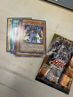Ancient Gear Golem TLM-KR006 Ultra Rare Korean Yugioh US SELLER PACK FRESH - Image 4