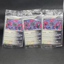 3 SEALED Iron Jugulis 158/182 Promo Knockout Collection Pokemon TCG - Image 1