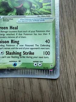 Pokemon Sceptile ex 93/95 Team Magma vs Team Aqua Holo Ultra Rare Eng 150 HP - Image 2