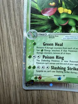 Pokemon Sceptile ex 93/95 Team Magma vs Team Aqua Holo Ultra Rare Eng 150 HP - Image 4