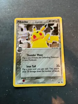 Swirl 💫 Pikachu Delta Species Holo 025 Promo English 2006 Nintendo Pokemon - Image 1