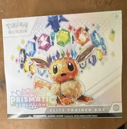Pokemon TCG Prismatic Evolutions Elite Trainer Box Eevee (English) - Image 1