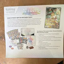 Pokemon TCG Prismatic Evolutions Elite Trainer Box Eevee (English) - Image 3