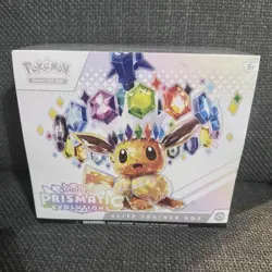 Pokemon TCG Scarlet & Violet Prismatic Evolutions Elite Trainer Box Eevee - Image 1