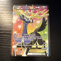 The Pokemon Company Xerneas EX 146/146 XY Full Art Holo Ultra Rare Eng 2013 - Image 1