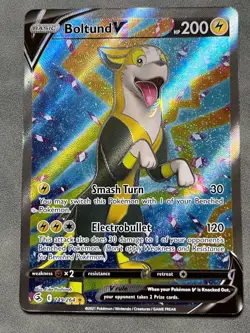Pokemon TCG Boltund V 249/264 NM Full Art Fusion Strike - Image 1