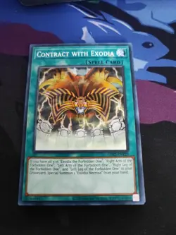 YUGIOH - Contract with Exodia - LDK2-ENY29 - Common - Unlimited Ed - NM/M - Image 1