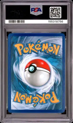2005 POKEMON EX UNSEEN FORCES #54 CYNDAQUIL-REVERSE FOIL PSA 8 - Image 2