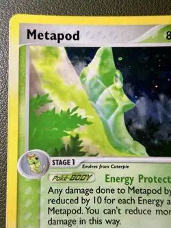 The Pokemon Company Metapod 39/112 FireRed & LeafGreen Reverse Holo Uncommon - Image 2
