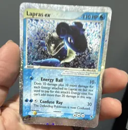 Pokemon TCG Lapras ex 99/109 Ruby & Sapphire Holo Ultra Rare ENG 110 HP - Image 1