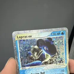 Pokemon TCG Lapras ex 99/109 Ruby & Sapphire Holo Ultra Rare ENG 110 HP - Image 2