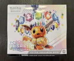 Pokemon TCG Scarlet & Violet Prismatic Evolutions Elite Trainer Box Eevee - Image 1
