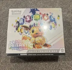 Pokemon TCG Prismatic Evolutions Elite Trainer Box - Image 1
