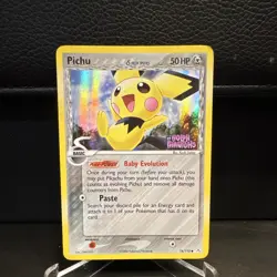 Pokemon TCG Pichu (Delta Species) Holon Phantoms Reverse Holo 76/110 50 HP EN - Image 1