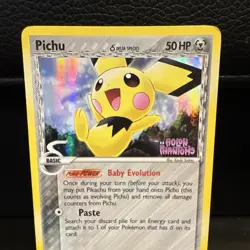 Pokemon TCG Pichu (Delta Species) Holon Phantoms Reverse Holo 76/110 50 HP EN - Image 2