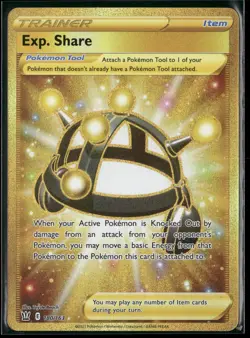 Exp. Share 180/163 Secret Rare Battle Styles Pokemon Near Mint - Image 1